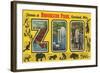 Scenes at Brookside Park Zoo, Cleveland, Ohio-null-Framed Art Print