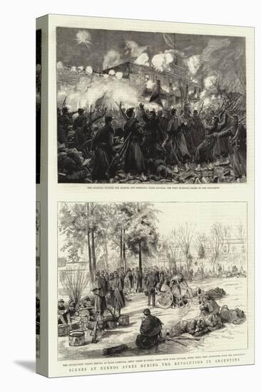 Scenes at Buenos Ayres During the Revolution in Argentina-null-Stretched Canvas