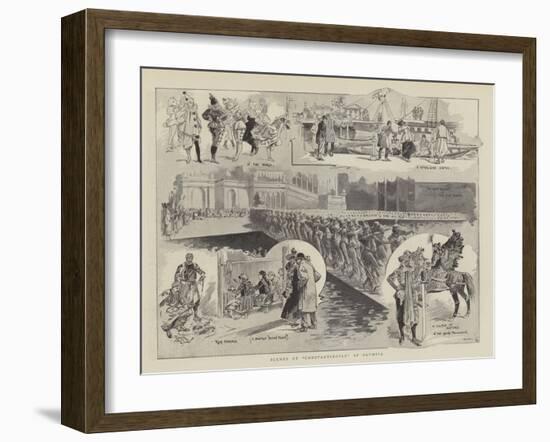 Scenes at Constantinople at Olympia-null-Framed Giclee Print