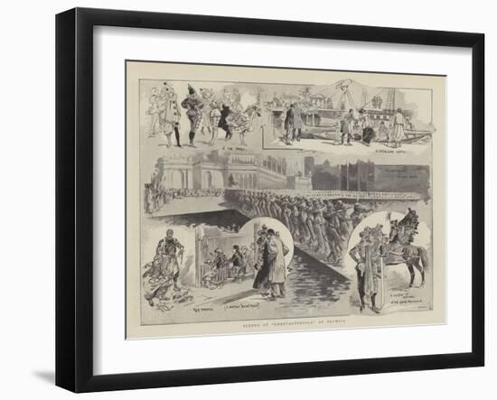 Scenes at Constantinople at Olympia-null-Framed Giclee Print