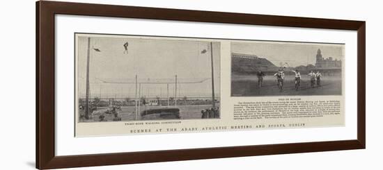 Scenes at the Araby Athletic Meeting and Sports, Dublin-null-Framed Giclee Print