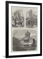 Scenes at the General Election-null-Framed Giclee Print