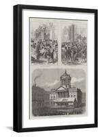 Scenes at the General Election-null-Framed Giclee Print