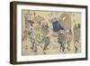 Scènes de rue nouvellement publiées-Katsushika Hokusai-Framed Giclee Print