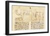 Scenes Depicting the Plague in Florence, Miniature from a Manuscript, Italy 16th Century-null-Framed Giclee Print