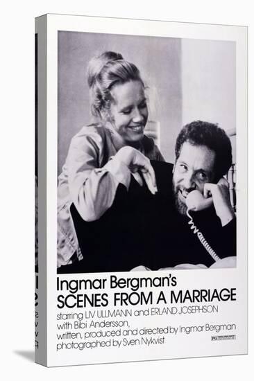 Scenes from a Marriage, Liv Ullmann, Erland Josephson, 1973-null-Stretched Canvas