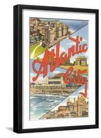 Scenes from Atlantic City-null-Framed Art Print