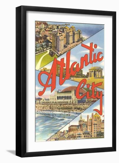 Scenes from Atlantic City-null-Framed Art Print