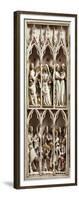 Scenes from Childhood of Christ, Valve from Diptych, Ca 1330, Carved Ivory, France-null-Framed Giclee Print