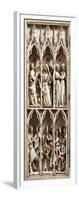 Scenes from Childhood of Christ, Valve from Diptych, Ca 1330, Carved Ivory, France-null-Framed Giclee Print