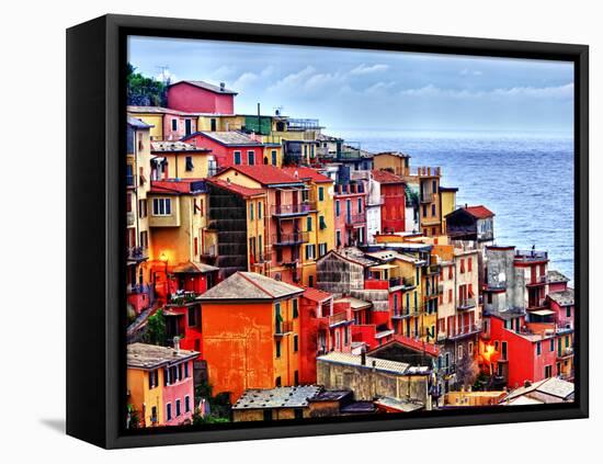 Scenes from Cinque Terra, Italy-Richard Duval-Framed Stretched Canvas