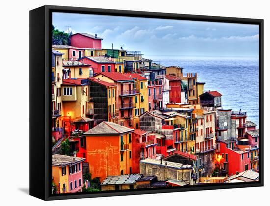 Scenes from Cinque Terra, Italy-Richard Duval-Framed Stretched Canvas