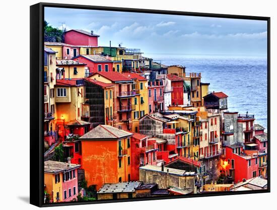 Scenes from Cinque Terra, Italy-Richard Duval-Framed Stretched Canvas