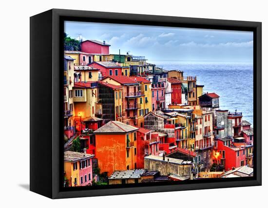 Scenes from Cinque Terra, Italy-Richard Duval-Framed Stretched Canvas