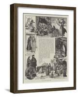 Scenes from Eastern Life-null-Framed Giclee Print