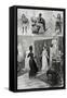 Scenes from La Gioconda-Gabriele D'Annunzio-Framed Stretched Canvas