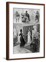 Scenes from La Gioconda-Gabriele D'Annunzio-Framed Giclee Print