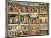 Scenes from Passion of Christ and Last Judgement, Originally Drawers from a Cabinet Storing Silver-Fra Angelico-Mounted Giclee Print