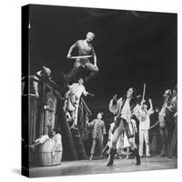 Scenes from "Peter Pan" Starring Mary Martin and Cyril Richard-Allan Grant-Stretched Canvas