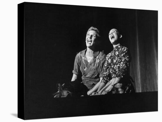 Scenes from "Peter Pan" Starring Mary Martin and Heller Halliday, Televised after Broadway Run-Allan Grant-Stretched Canvas