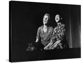 Scenes from "Peter Pan" Starring Mary Martin and Heller Halliday, Televised after Broadway Run-Allan Grant-Stretched Canvas
