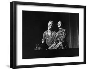 Scenes from "Peter Pan" Starring Mary Martin and Heller Halliday, Televised after Broadway Run-Allan Grant-Framed Photographic Print