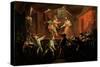 Scenes from 'Roman Comique' by Paul Scarron-Jean De Coulom-Stretched Canvas