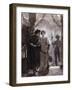 Scenes from Romeo and Juliet: The Ball Scene (I, V)-Frank Bernard Dicksee-Framed Giclee Print
