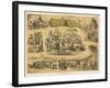 Scenes from the Australian Gold Rush-Ferdinand Von Hochstetter-Framed Art Print