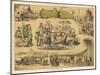 Scenes from the Australian Gold Rush-Ferdinand Von Hochstetter-Mounted Art Print