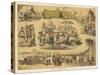 Scenes from the Australian Gold Rush-Ferdinand Von Hochstetter-Stretched Canvas