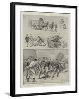 Scenes from the Cattle Show at the Agricultural Hall, Islington-S.t. Dadd-Framed Giclee Print