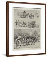 Scenes from the Cattle Show at the Agricultural Hall, Islington-S.t. Dadd-Framed Giclee Print