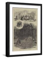 Scenes from The Corsican Brothers, at the Lyceum Theatre-David Henry Friston-Framed Giclee Print