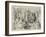 Scenes from the Drury-Lane and Covent-Garden Pantomimes-George Cruikshank-Framed Giclee Print