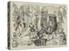 Scenes from the Drury-Lane and Covent-Garden Pantomimes-George Cruikshank-Stretched Canvas