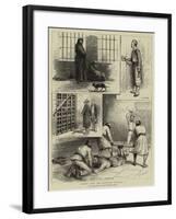 Scenes from the Egyptian Prisones, I-Godefroy Durand-Framed Giclee Print