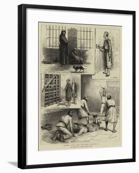 Scenes from the Egyptian Prisones, I-Godefroy Durand-Framed Giclee Print