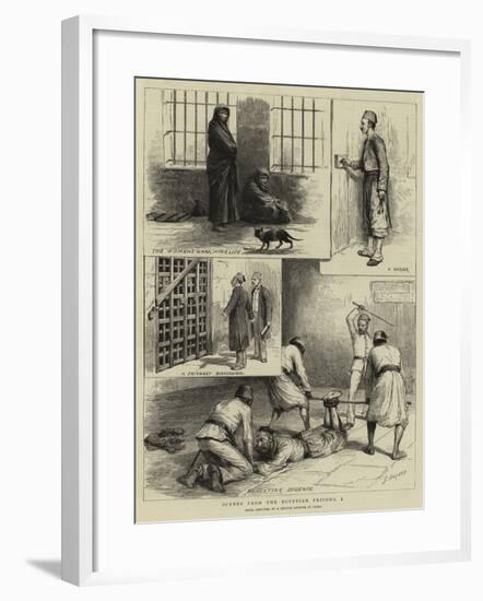 Scenes from the Egyptian Prisones, I-Godefroy Durand-Framed Giclee Print