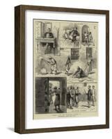 Scenes from the Egyptian Prisons, II-Godefroy Durand-Framed Giclee Print