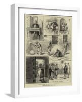 Scenes from the Egyptian Prisons, II-Godefroy Durand-Framed Giclee Print
