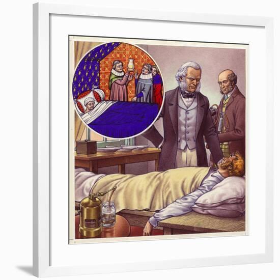 Scenes from the History of Medicine-Pat Nicolle-Framed Giclee Print