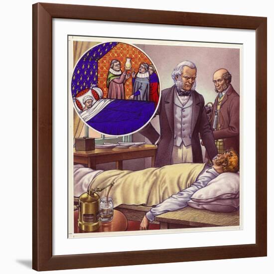 Scenes from the History of Medicine-Pat Nicolle-Framed Giclee Print