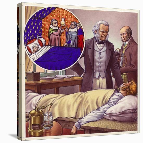Scenes from the History of Medicine-Pat Nicolle-Stretched Canvas