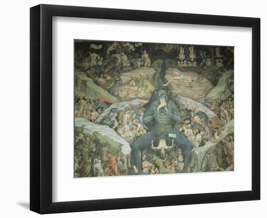 Scenes from the 'Inferno'-Giovanni Da Modena-Framed Premium Giclee Print