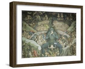 Scenes from the 'Inferno'-Giovanni Da Modena-Framed Giclee Print