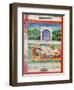 Scenes from the Kama Sutra from Cupboard in the Juna Mahal Fort, Dungarpur, Rajasthan State, India-R H Productions-Framed Photographic Print