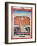 Scenes from the Kama Sutra from Cupboard in the Juna Mahal Fort, Dungarpur, Rajasthan State, India-R H Productions-Framed Photographic Print