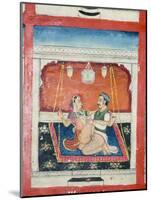 Scenes from the Kama Sutra from Cupboard in the Juna Mahal Fort, Dungarpur, Rajasthan State, India-R H Productions-Mounted Photographic Print