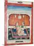 Scenes from the Kama Sutra from Cupboard in the Juna Mahal Fort, Dungarpur, Rajasthan State, India-R H Productions-Mounted Photographic Print